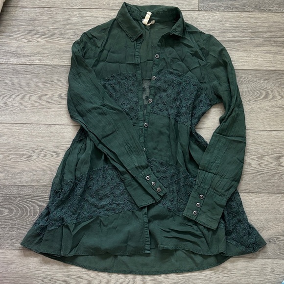 Free people lace top - Picture 2 of 3